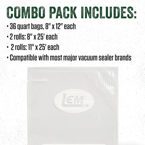 Products MaxVac Vacuum Sealer Bags and Rolls