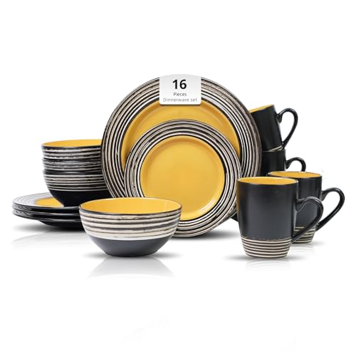 HomeVss 16 Piece Dinnerware Set