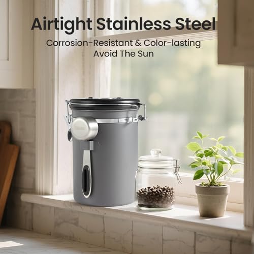 Coffee Canister (Gray / 22 oz)