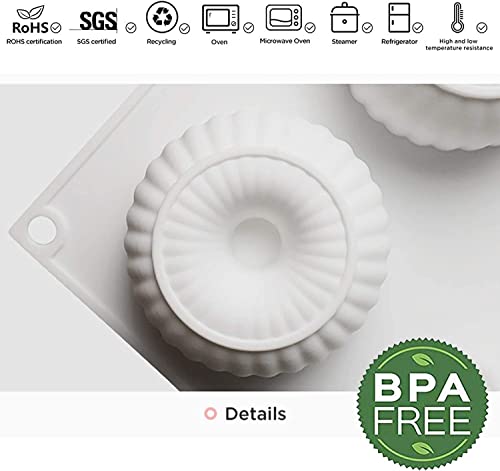 Spiral Silicone Mold for Baking Mousse Cake