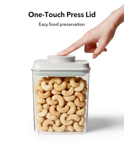 Airtight Food Storage Containers Set with One (4.2QT*4)