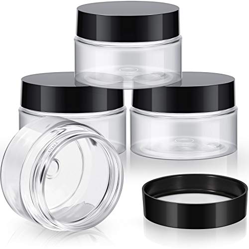 6 Pack 1 oz Plastic Jars (6 Count)