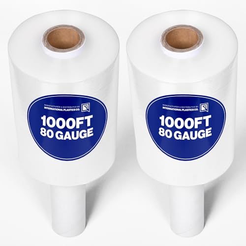 5" Plastic Stretch Film Wrap with Handles