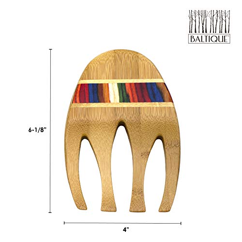 Baltique Marrakesh Collection Salad Hands Serving Utensils (Salad Hands)