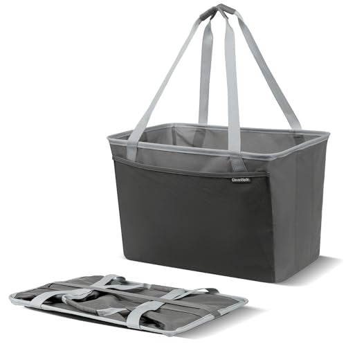 Collapsible Tote Basket MAX (Gray/Gray / 64l - 2 Pack)
