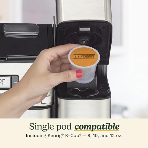 Coffee Maker 2 (12-Cup Glass / Grind & Brew Plus / Stainless)