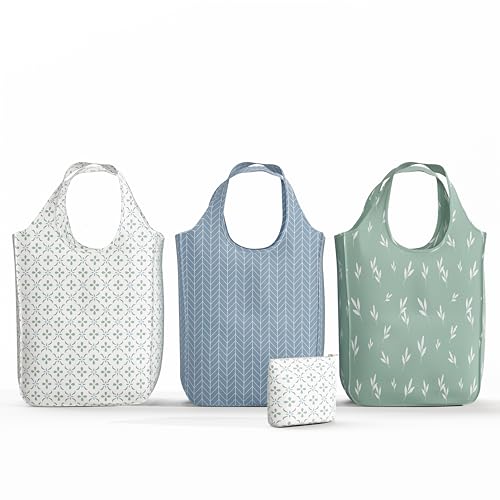 Reusable Grocery Bag Bundle (Sage 3 Medium)