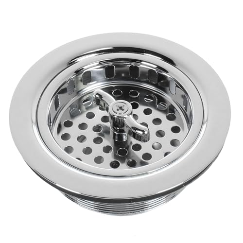 3.5" Sink Drain Assembly with Twist Lock Basket Strainer