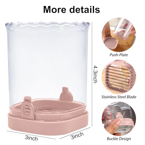 Fruit Slicer Cup (Pink)