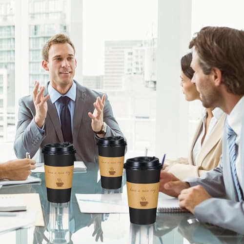 500 Pack 16 oz Coffee Cups (16oz-500p)