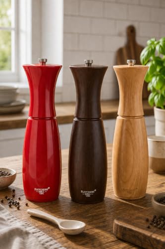 Fletchers' Mill Border Grill Pepper Mill (Cinnabar-Red / Pepper Mill)