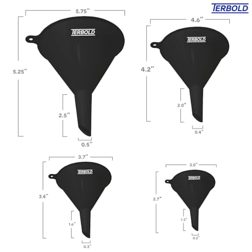 4pc Funnel Nesting Set