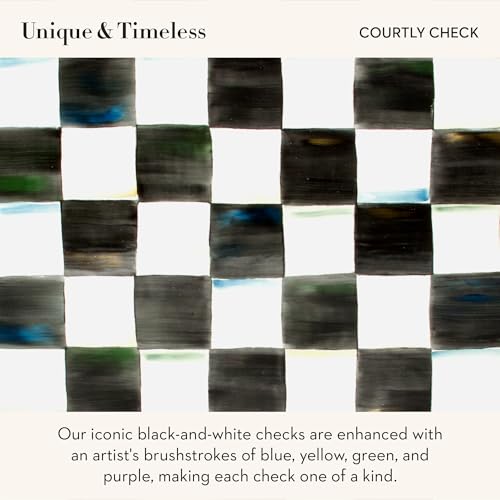 Coffee French Press (Courtly Check)