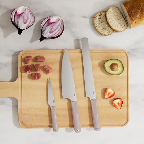 Professional Kitchen Knife Set 4 PCS (Pink)
