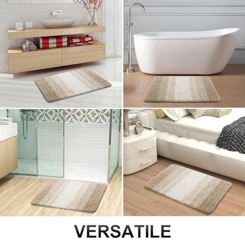 Small Bathroom Rugs 35x16 (35" X 16" / Tan)