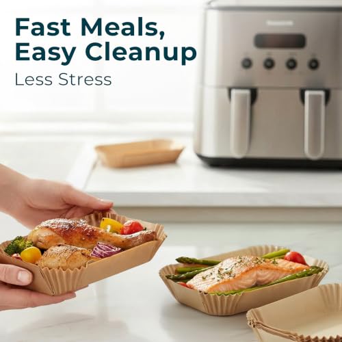 Cathy Yoder's Rectangle Air Fryer Liners (8 inch - Rectangle)