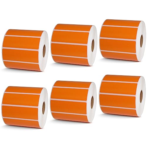 3" x 1" 76 mm x 25 mm (6 Count)