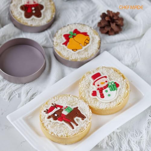 Mini Tart Pan Set (3" 4Pcs Set with Removable Bottom)
