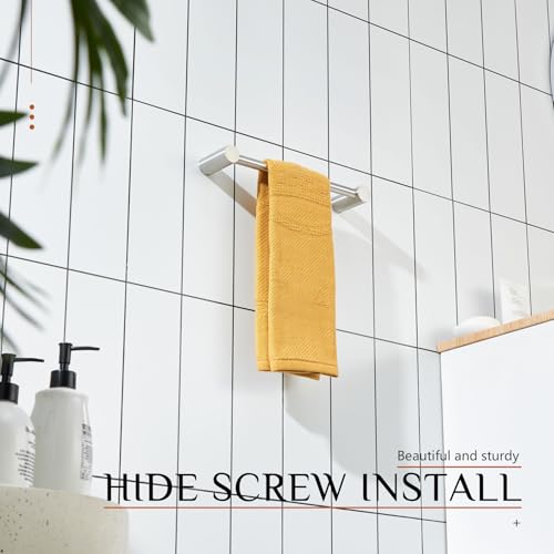 Towel Bars Brushed Nickel 16 (Brushed Nickel / 16-Inch)