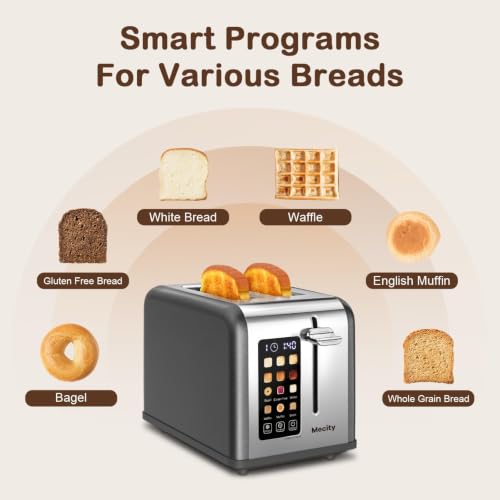 2 Slice Touch Screen Toaster