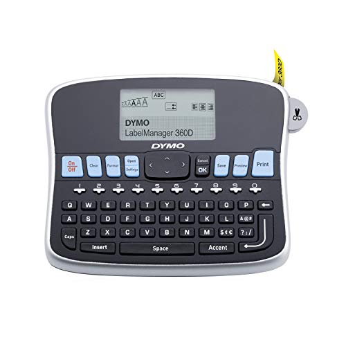 Desktop Label Maker LabelManager 360D Rechargeable Hand