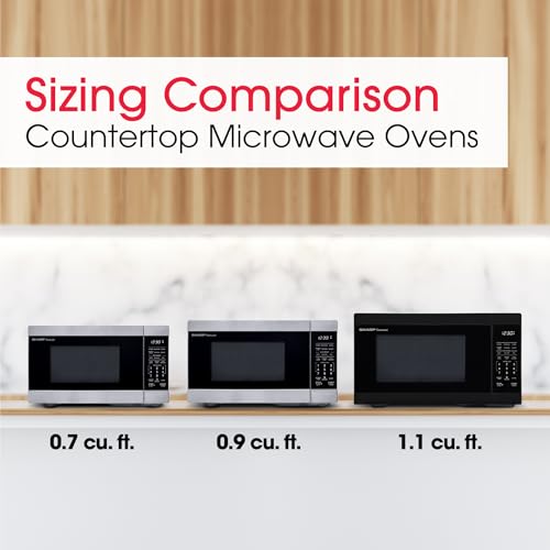 SMC0962KS 0.9 cu. ft. 900W Stainless Steel Countertop Microwave Oven (With Child Lock)