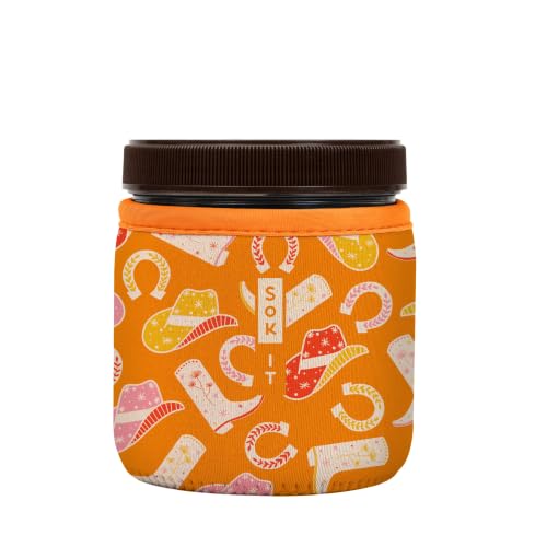 IceCreamSok Insulated Neoprene Cover (Cowgirl Couture / Fits Talenti 16oz Pints)