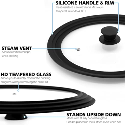 Silicone Universal Lid for Pots (9.5" x 10" x 11")