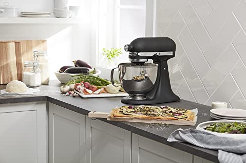 Artisan, 5-Qt Tilt Head Stand Mixer, KSM150PS, Cast Iron Black (Cast Iron)