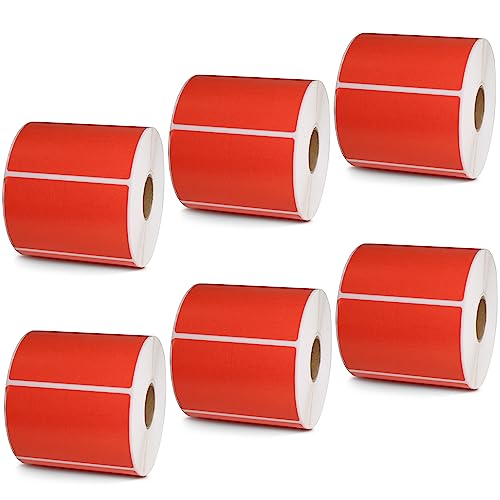 3" x 2" 76 mm x 51 mm (3 in x 2 in / Red)