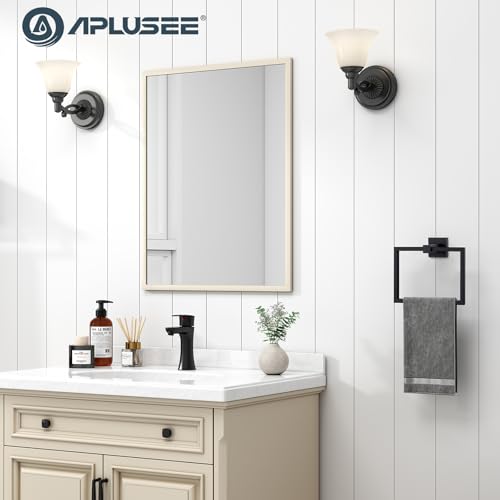 Matte Black Square Towel Holder for Bathroom (Matte Black)