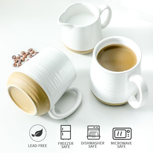 Coffee Mugs Set of 6 (White / Set of 6)