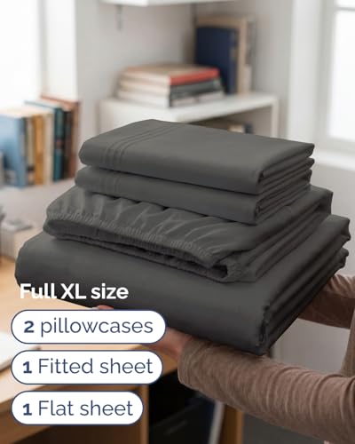 Full XL Sheets (07 - Charcoal / Full XL)