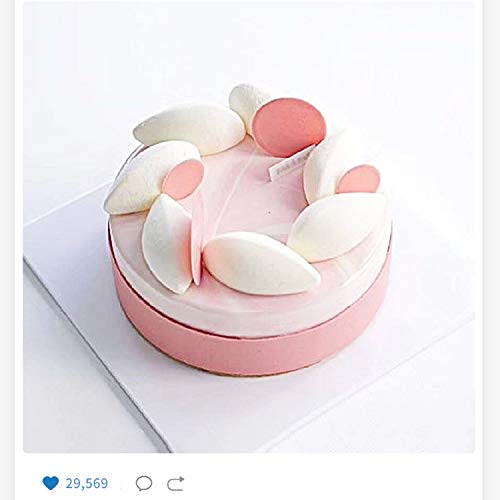 Olive Shape Silicone Mold for Baking Mousse Cake