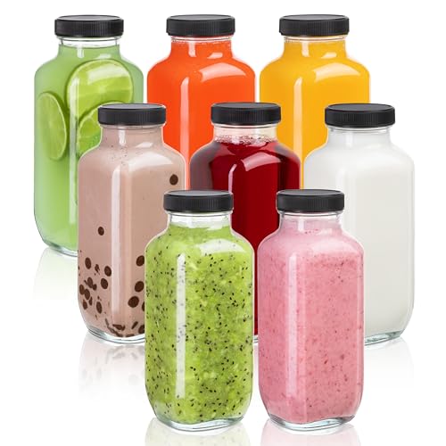 Juice Bottles with Lids