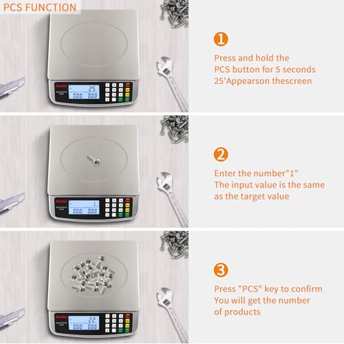 Food Scale 88lb (SILVER 40KG)