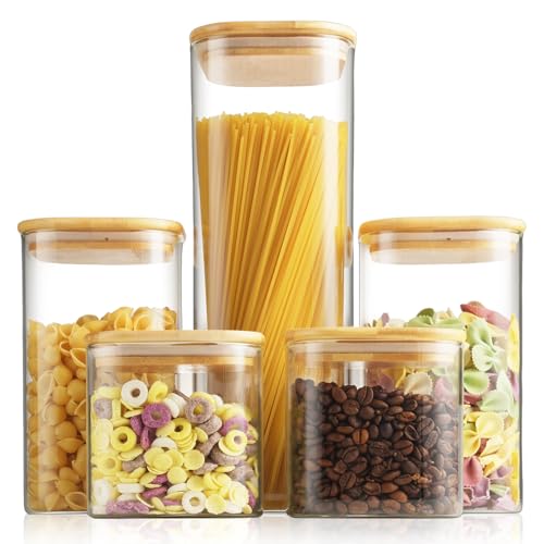 Glass Spaghetti Pasta Storage Container