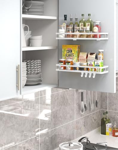 Spice Rack Organizer Wall Mount (2 Count)