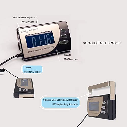 Digital Postal Scale with Tare Function (440 lb)