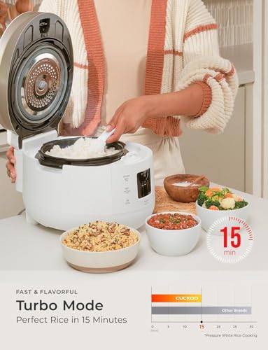 Twin Pressure Rice Cooker (10 Cup / White)