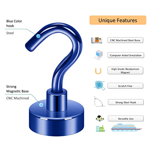 Magnetic Hooks (10 Count)
