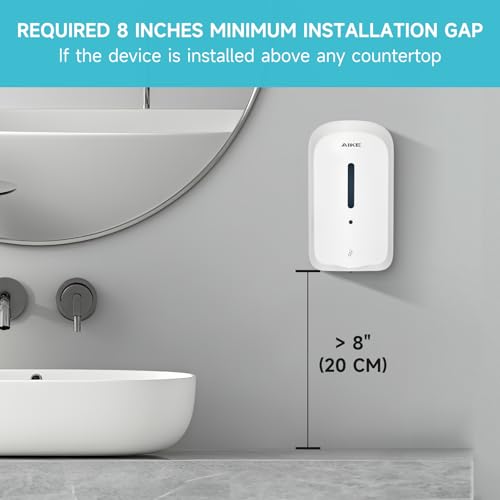 Liquid Automatic Soap Dispenser (White)