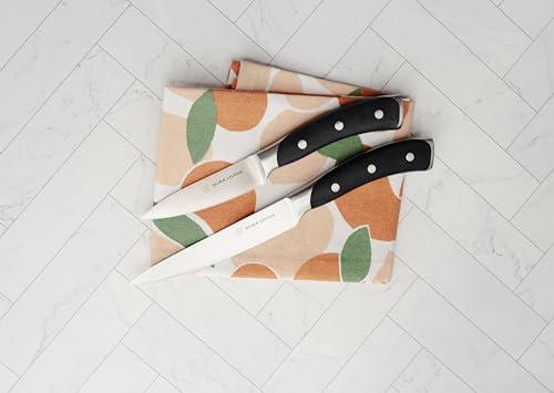 2 Piece Kitchen Knife Set (Black / 5")