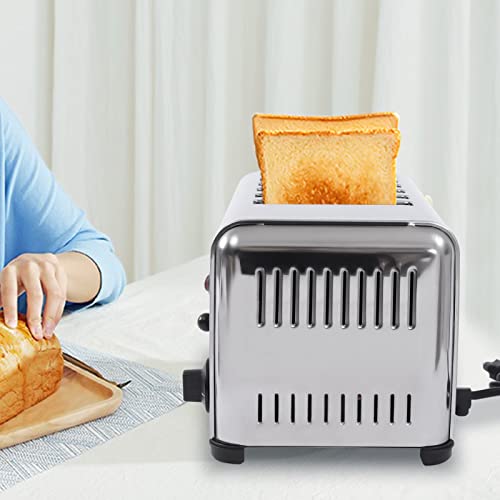 Commercial Toaster 6 Slices Stainless Steel Pop