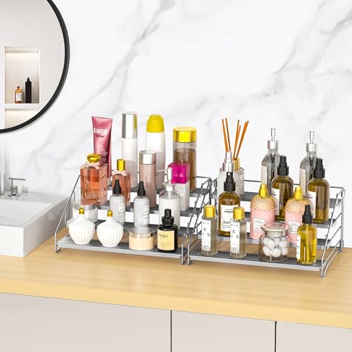 4 Tier Spice Rack for Cabinet (2 Count)