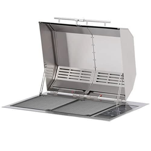 Texan Built In Electric Grill With 2 Burners And IntelliKEN Touch Control (B70425NH)