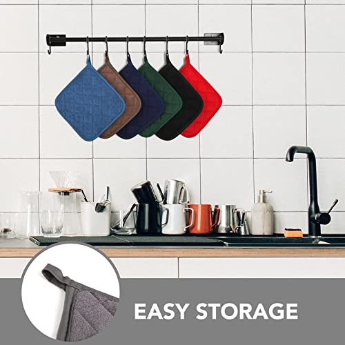 6 Pack Pot Holders for Kitchen Clearance (6 Count)