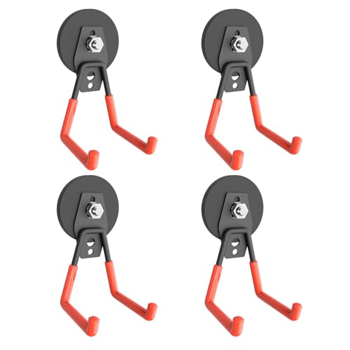 Garage Magnet Hooks (Middle L/4 pack 16-80lbs)