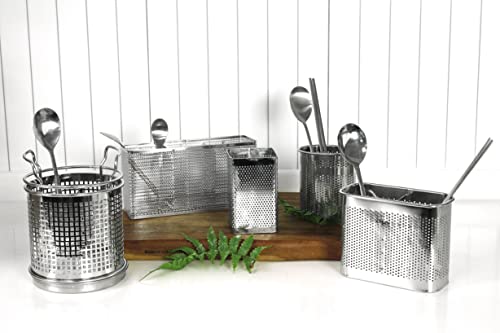 Kitchen Utensil Chopsticks Perforated Holder with Hooks