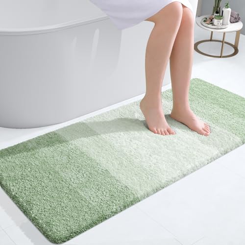 Bathroom Runner Rug 47x20 (47" X 20" / Sage Green)